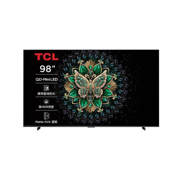 * 錦達 * TCL 98吋 頂級QD-Mini LED 量子智能連網液晶顯示器 98C6K 98吋,TCL,Mini LED,永昌電器,錦達數位,SONY,索尼,SAMSUNG,三星,Google TV 推薦品牌,MOMO,PCHOME,蝦皮購物,東森購物,尾牙抽獎推薦,大客廳的智慧電視推薦,98C6K,
98吋 QLED 電視推薦,辦公室螢幕選擇