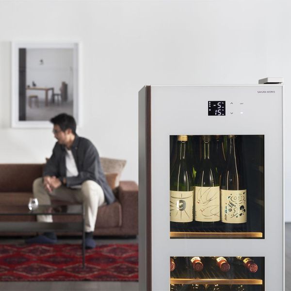 * 錦達 *【日本酒櫃品牌】 日本SAKURA WORKS 氷温M5 GX38 雙溫酒櫃 白色 日本SAKURA WORKS,日本酒櫃,專為清酒與葡萄酒收藏設計酒櫃,Advance, 高顏值靜音雙溫酒櫃,氷溫小坪數也能放的酒櫃,台中酒櫃 推薦,雙溫酒櫃 哪裡買 ,酒櫃,新世界,黑皮諾,香檳,永昌電器,清酒 酒櫃 推薦,酒櫃開箱心得,台中酒櫃現貨,台中買酒櫃推薦,LIEBHERR,利勃,冰箱
