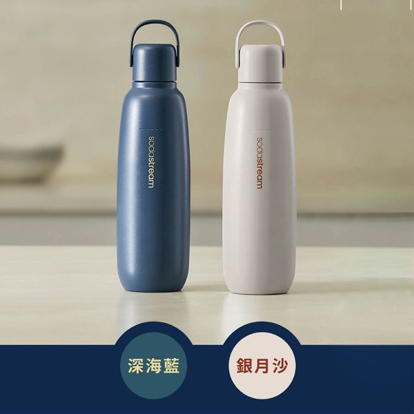 * 錦達 * 	Sodastream 隨我行碳酸不銹鋼保冷瓶 Sodastream,Spirit,自動扣瓶,氣泡水機,SOURCE,POWER,ART,DUO,TERRA,情人節禮物,母親節禮物,聖誕禮物,交換禮物,永昌電器,錦達數位,MOMO,蝦皮購物,東森購物,恆隆行