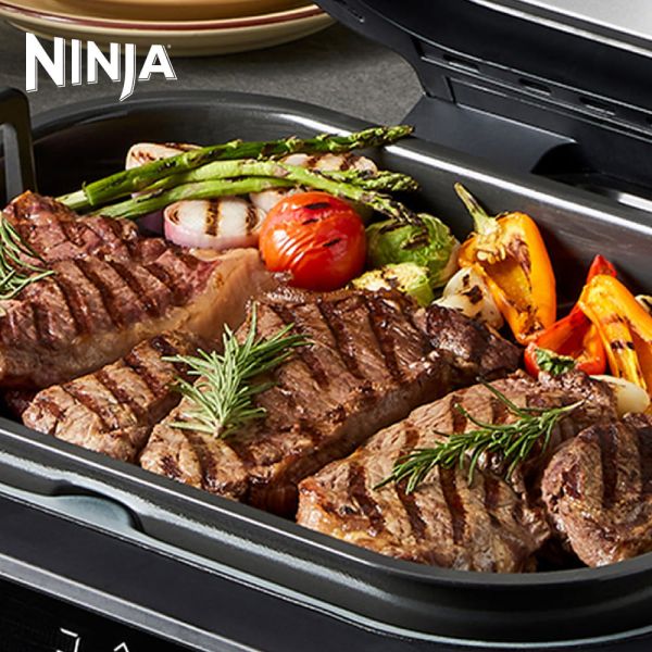 * 錦達 *Ninja Foodi Smart XL Grill 氣炸燒烤爐 AG551TW 氣炸燒烤爐 評價2025,Ninja ,居家烤肉 推薦,家用氣炸家電 台灣,燒烤爐 推薦,NINJA 哪裡買 台中,AG551TW Ninja 氣炸鍋價格價格比,多功能氣炸鍋推薦,台中 Ninja 家電實體門市