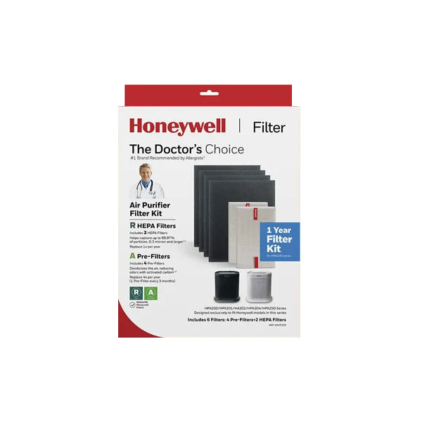 ＊錦達＊美國Honeywell 一年份耗材組 HRF-ARVP200 （適用HPA-200/HPA-5250） 美國,Honeywell,HRF-ARVP100,HRF-ARVP200,HRF-ARVP300,耗材組,僅達數位,MOMO,蝦皮購物,PCHOME,永昌電器,恆隆行,APP1,R1