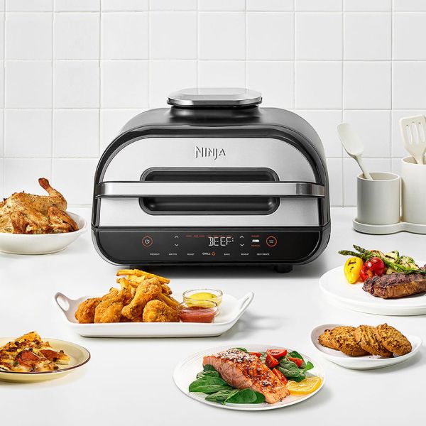 * 錦達 *Ninja Foodi Smart XL Grill 氣炸燒烤爐 AG551TW 氣炸燒烤爐 評價2025,Ninja ,居家烤肉 推薦,家用氣炸家電 台灣,燒烤爐 推薦,NINJA 哪裡買 台中,AG551TW Ninja 氣炸鍋價格價格比,多功能氣炸鍋推薦,台中 Ninja 家電實體門市