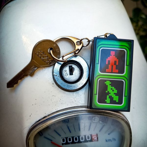 行人號誌-燈箱鑰匙圈 文創商品,台灣文化,懷舊商品,復古風,紀念商品,台灣味,台灣文創,斜背包,帆布,懷舊設計。