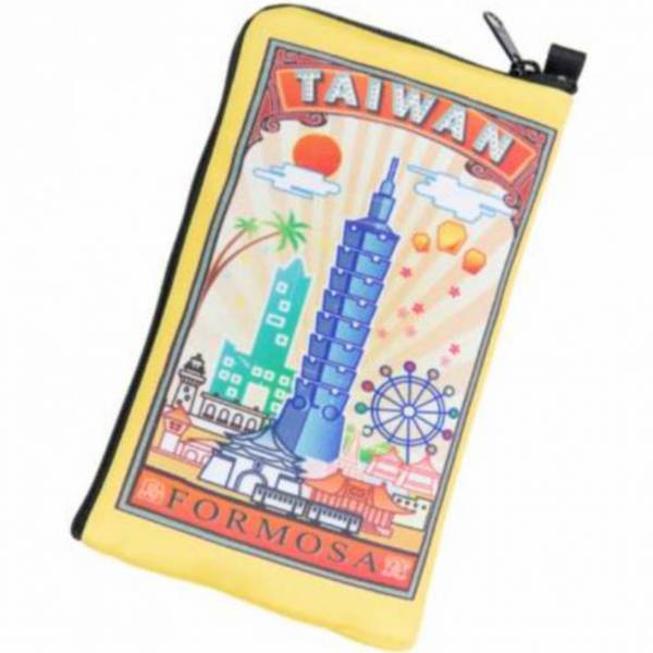 手機萬用袋-台灣印象 文創商品,台灣文化,懷舊商品,復古風,紀念商品,台灣味,台灣文創,包包,手機,3C,懷舊設計。