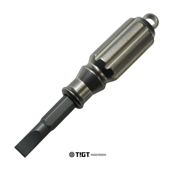 <超早鳥預購>鈦螺絲起子手柄 - 鈦製手柄 + S2 鋼製接頭 限量商品,彩妝,鈦金屬,錶帶,餐盒,餐具,鍋具,便當盒,營養午餐,露營,癌症,罕見疾病,SPACE X,LISA,GD,台積電,LV,BV,BMW,BENZ,TESLA,輝達,黃仁勳,IF設計獎,鈦,LVMH,保時捷,日本,JAPAN,設計,鈦金,屬,GQ,Snowpeak,Audi,VW,00887,deepseek,川普,關稅,關稅戰