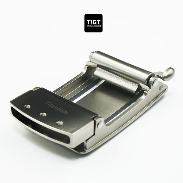 鈦金屬腰帶扣具 - 99%鈦金屬製作外殼+不銹鋼彈簧 皮帶,腰帶,愛馬仕,GUCCI,suit,紳士,LV,BV