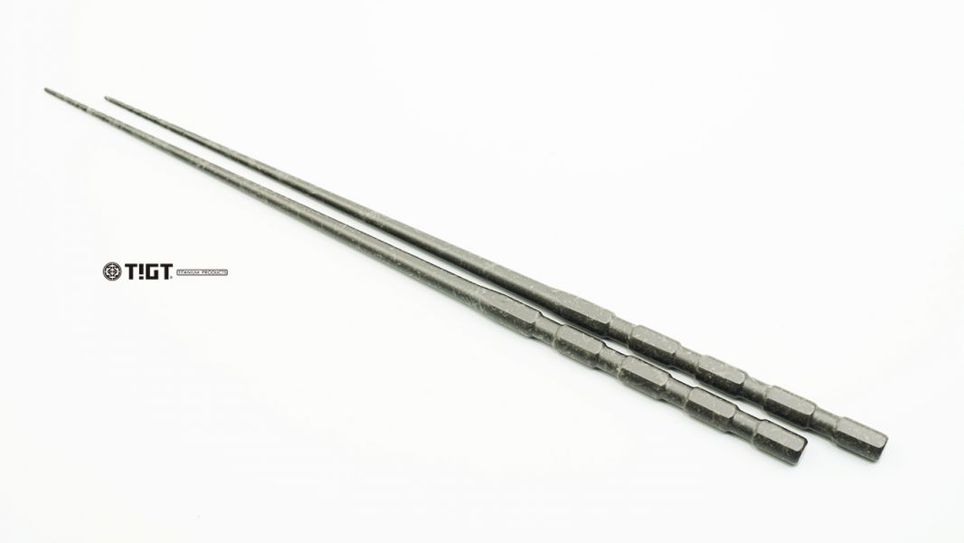 TIGT-鈦箸之峯- 匠人手工拋光-雲石版本- 255mm長度版本-精裝木盒限量版-一雙裝 TIGT 鈦箸之峯 美國鍛造醫療鈦 限量桐木盒 255mm長度 實心一體成型