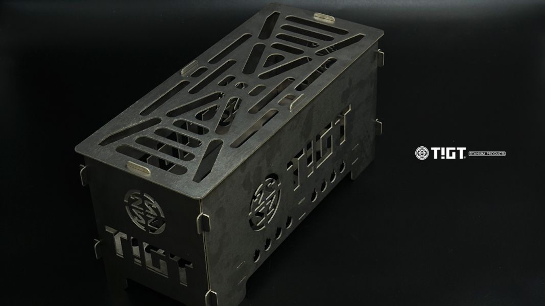 鈦金屬烤爐-搶先試賣-一組六片結構自行組裝 