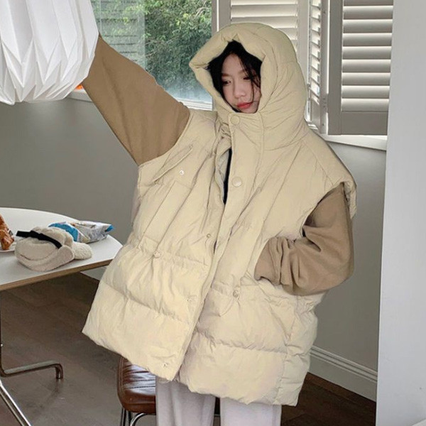 ALORA 好看大帽子馬甲背心 