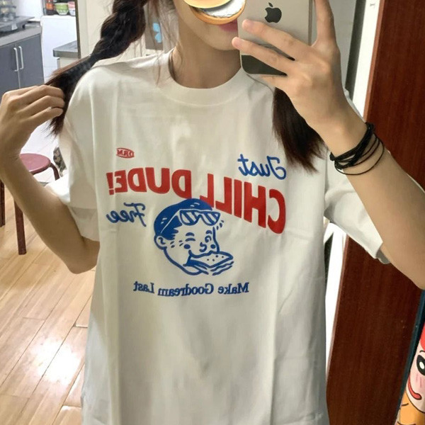 ALORA 日系三明治男孩大版T 