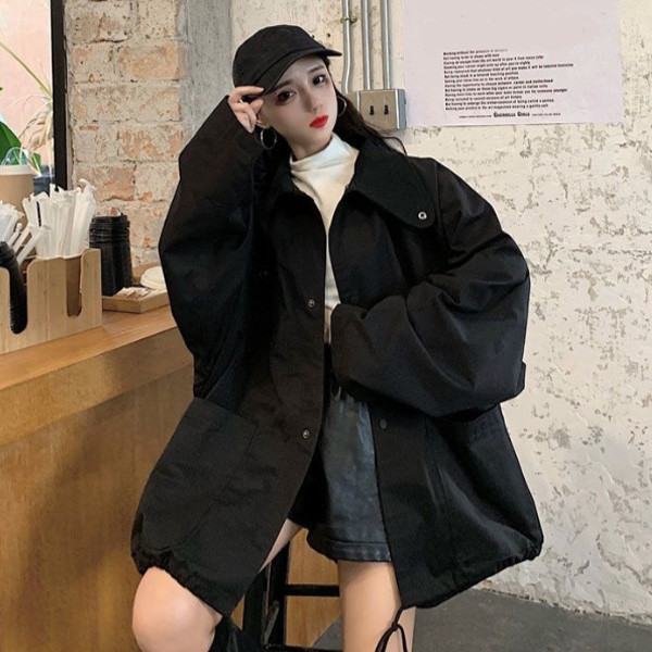 ALORA 帥氣工裝夾克外套 