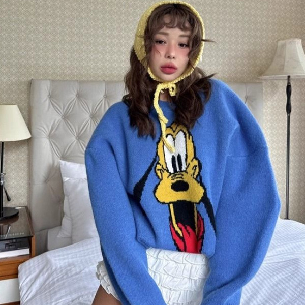 ALORA 大耳狗狗針織毛衣 