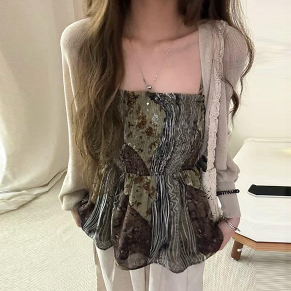 ALORA 民族風兩件式套裝 