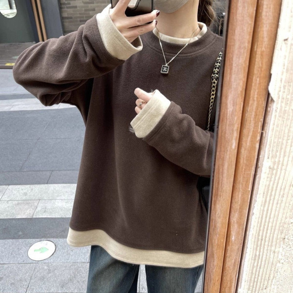 ALORA 德榮圓領甲兩件長T 