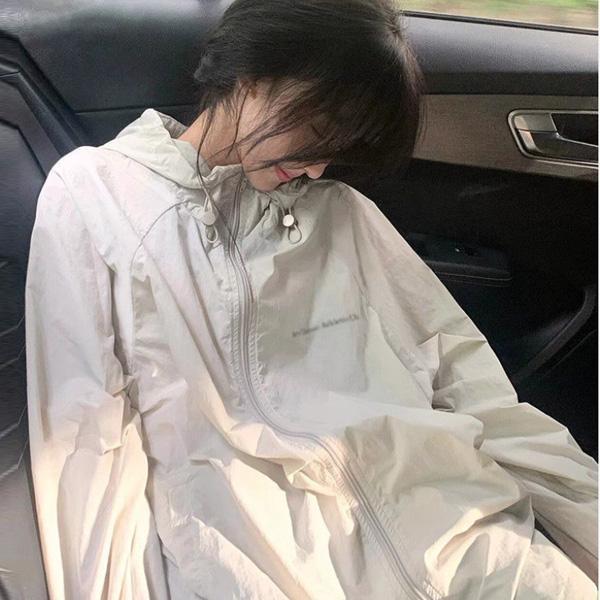 ALORA 少女感防曬透氣薄防曬外套 