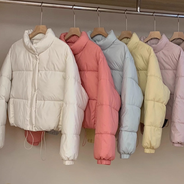 ALORA 多巴胺色系鋪棉外套 