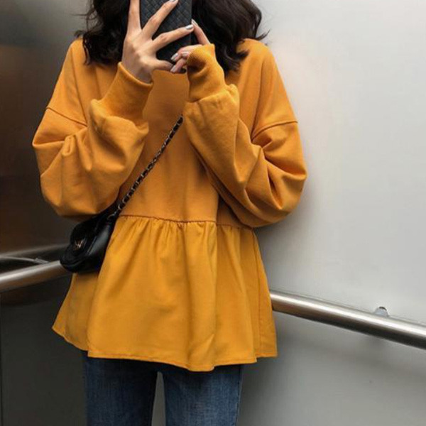 ALORA 下擺傘狀娃娃裝長T 