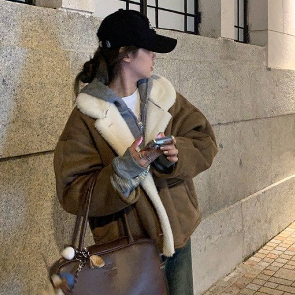 ALORA 露思款!!羊羔毛外套 