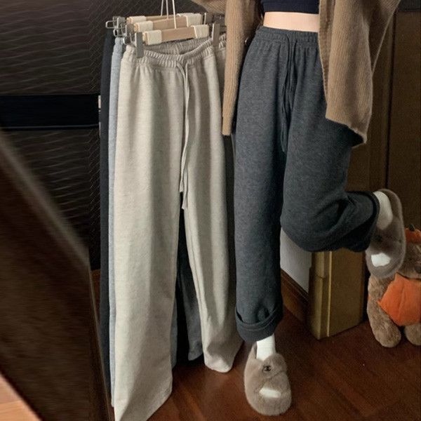 ALORA 人手一件加絨休閒褲 