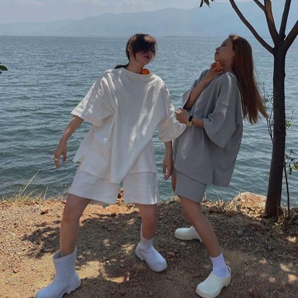 ALORA 不敗!!華夫格兩件式套裝 