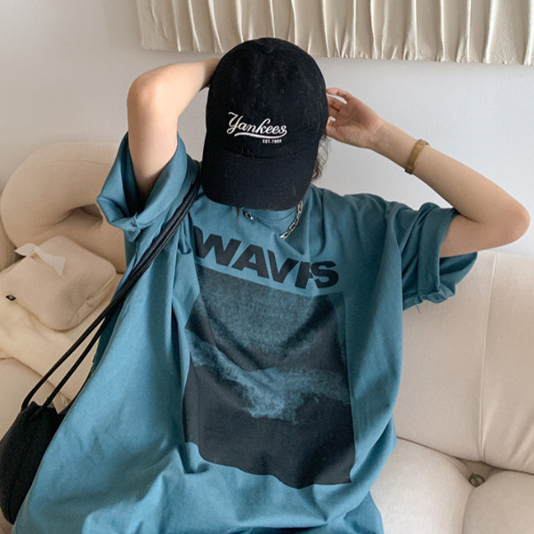 ALORA WAVFS相片大風景短T 