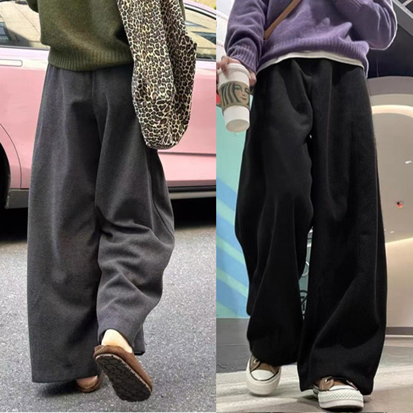 ALORA 壓線毛尼彎刀褲 