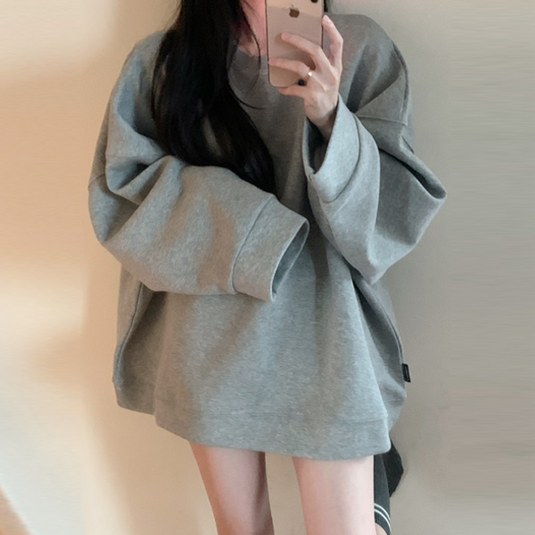 ALORA 日常穿搭慵懶大寬版長T 