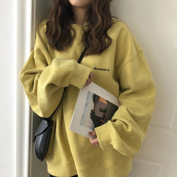 ALORA 小小英文字寶寶絨衛衣 