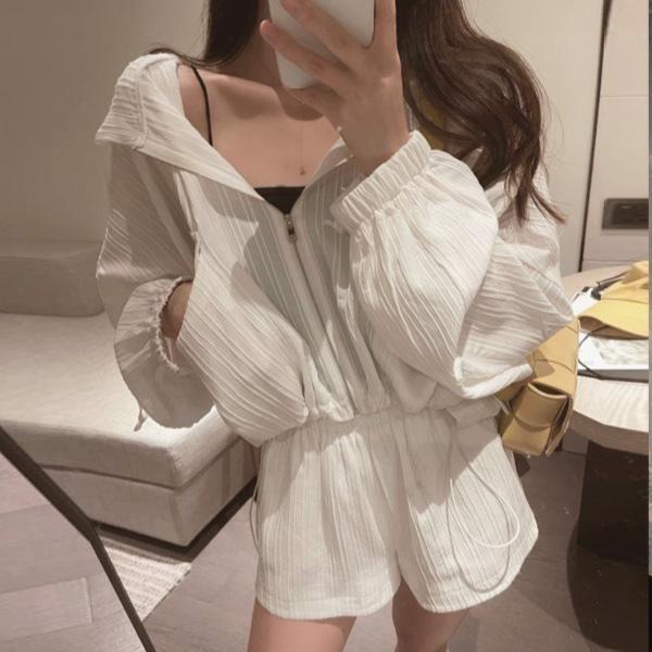 ALORA 春夏立體紋理防曬兩件式套裝 