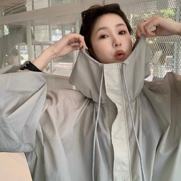 ALORA 鬆弛感大帽子防曬外套 