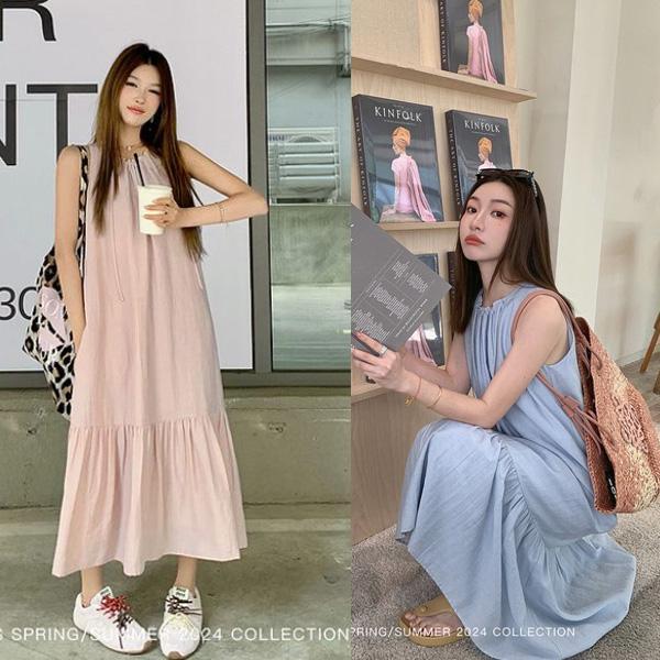 ALORA 氣質魚尾背心洋裝 