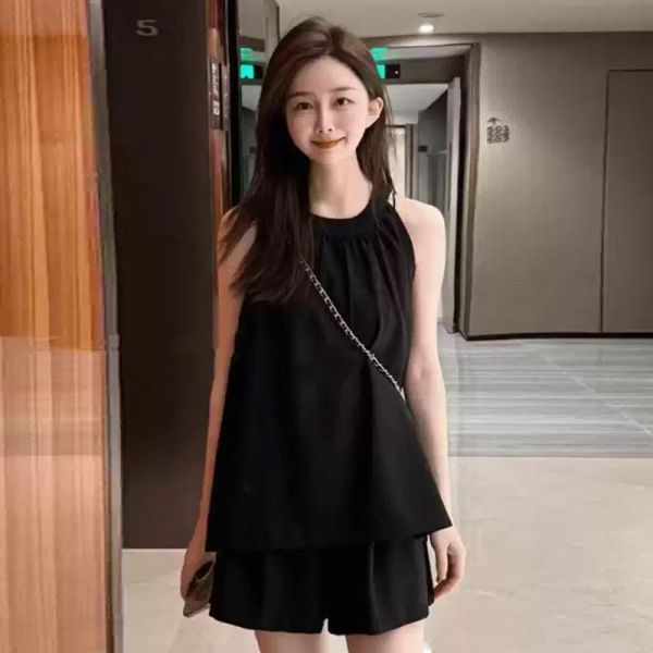 ALORA 高雅繞頸兩件式套裝 