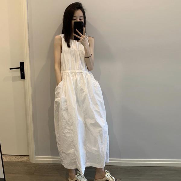 ALORA 速乾縮腰背心洋裝 