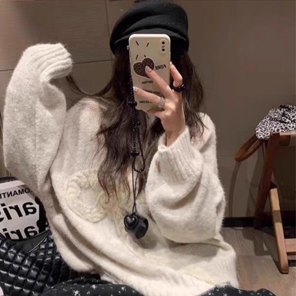 ALORA 甜美蝴蝶結針織毛衣 