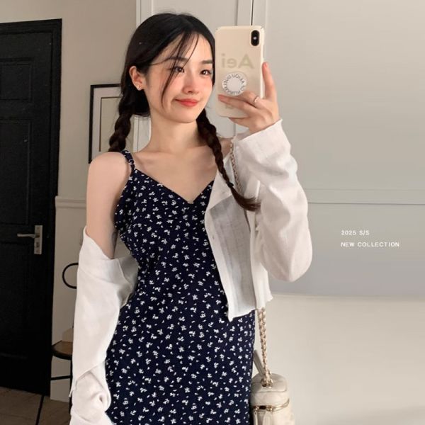 ALORA 清新碎花兩件式套裝 