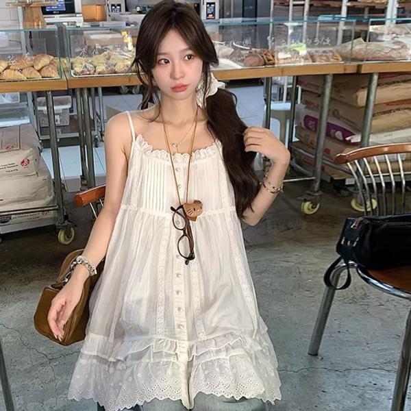 ALORA 小清新蕾絲洋裝 