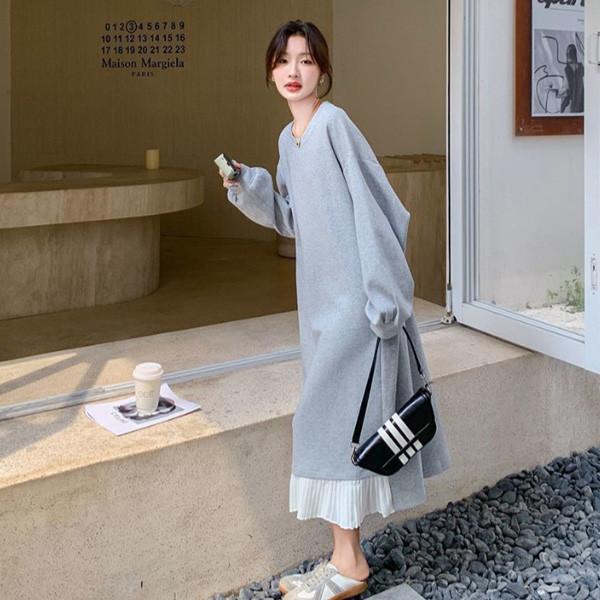 ALORA 初戀系百褶魚尾洋裝 