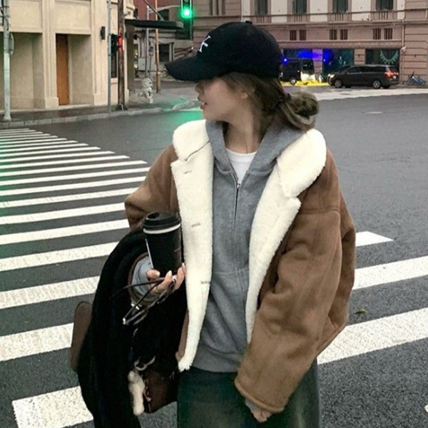 ALORA 露思款!!羊羔毛外套 