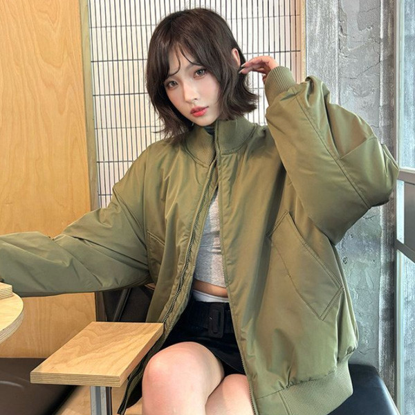 ALORA 必入!冬季夾棉飛行外套 