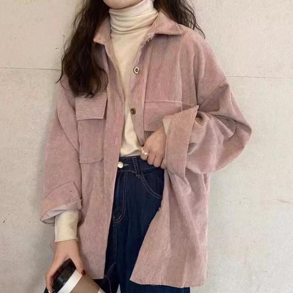 ALORA 一直很熱賣燈芯絨襯衫 