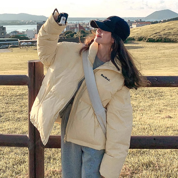 ALORA 女孩兒寬版鋪棉外套 