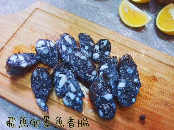 墨魚飛魚卵香腸 (1包-不含運) 