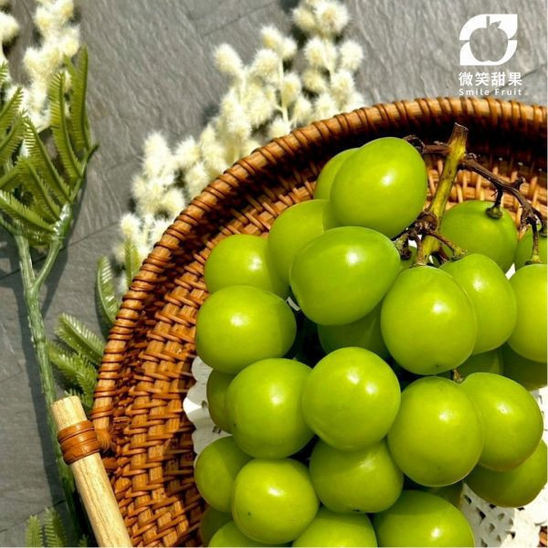 原裝5房韓國麝香葡萄-特惠價 韓國麝香葡萄、進口水果、精品水果、甜香葡萄、節慶送禮、水果禮盒推薦、冷藏宅配、新鮮水果、禮盒首選、Smile水果