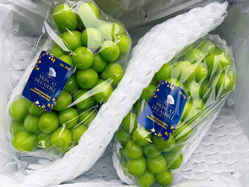 祕魯麝香葡萄-品質超級優 (3/12後陸續出貨) Smile水果, 微笑水果, 小魚水果, 秘魯麝香葡萄, 進口麝香葡萄, 精品水果, 送禮水果, 嚴選水果