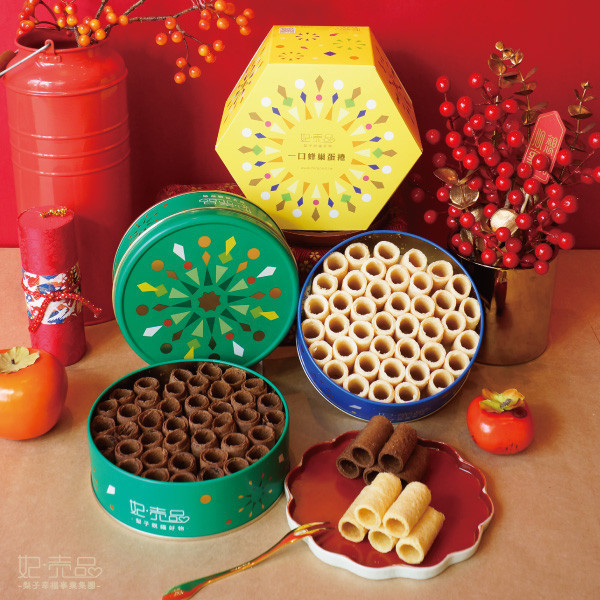 【2026｜年節限定禮盒】蜂巢蛋捲 