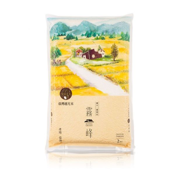 【霧峰好米】臺灣越光米-2KG 