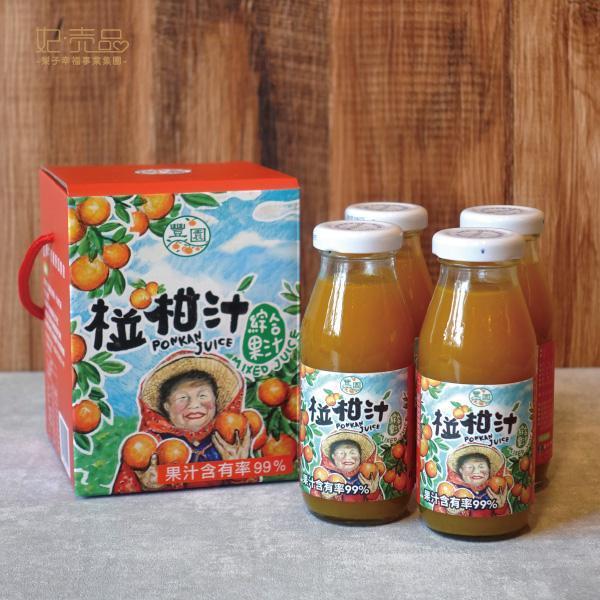 椪柑果汁(一盒4入) 