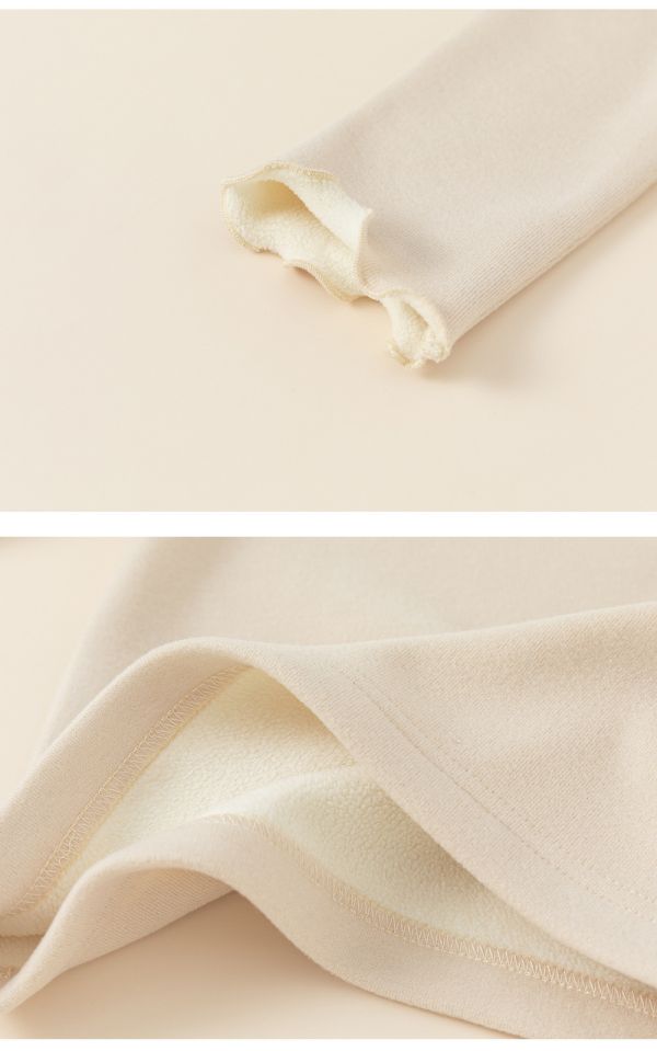 女童加絨加厚 可愛兔子刺繡 保暖長袖上衣 