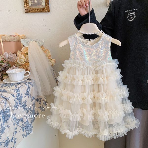 【現貨】女童浪漫禮服 背心裙 網紗蛋糕裙 