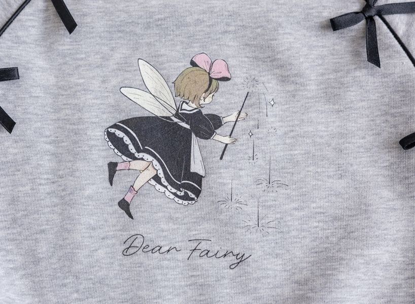 女童長袖套裝 長袖上衣+條紋長褲